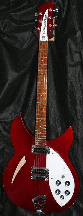 ~SOLD~Rickenbacker U.S.A. `12 Model 330 Ruby Red